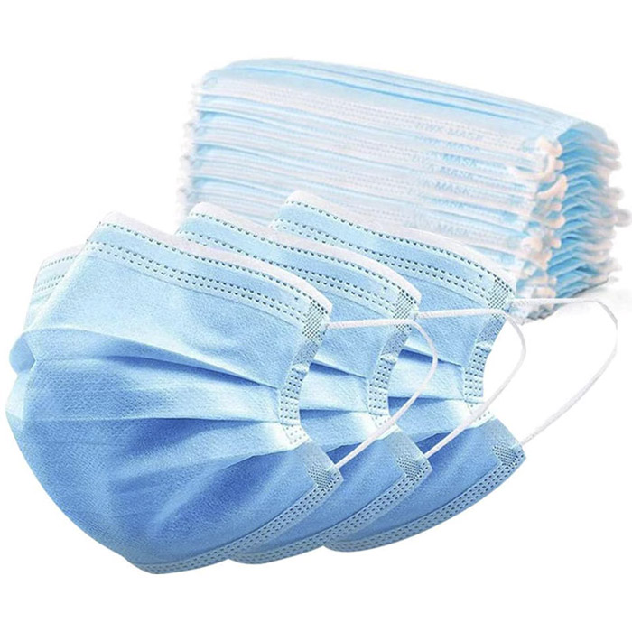 3-Layer Disposable Face Mask with Earloops