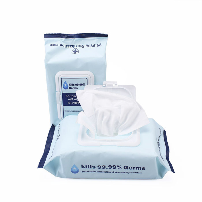 60 Pack 75% Alcohol Hand Sanitizing Wipes