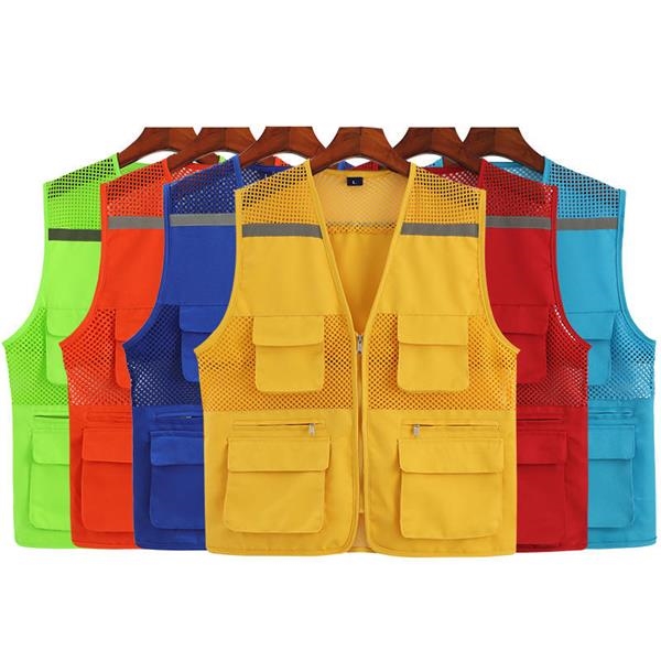 Unisex Reflective Work Vest