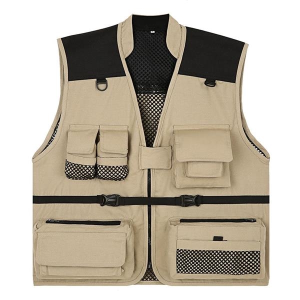 UnisexBFishing Vest Multi-Pockets