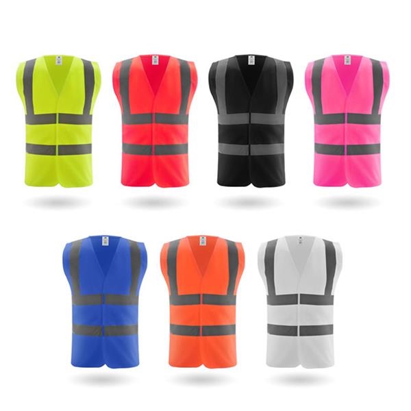 Reflective High Visibility Safety Vest