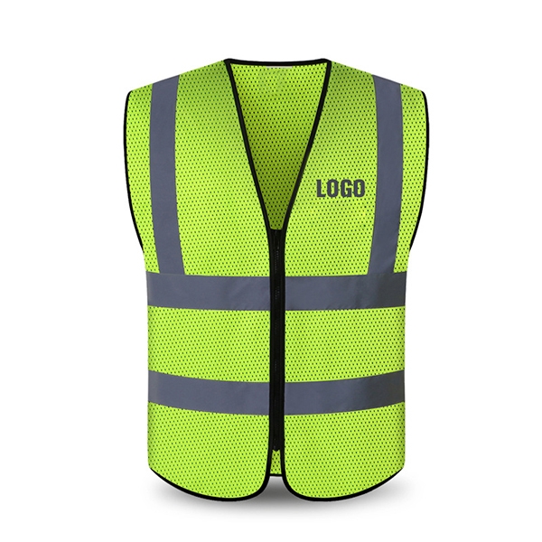 Reflective Mesh Safety Vest W/ Pockets