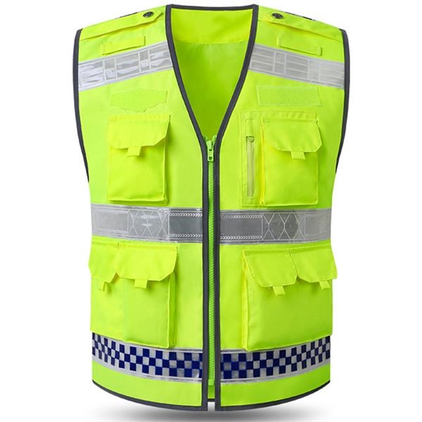 Hi-Vis Waistcoat Reflective Safety Vest