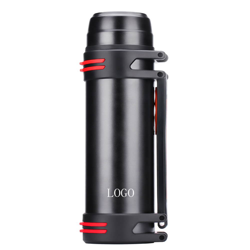 Vacuum Insulated Bottle with Plastic Cup