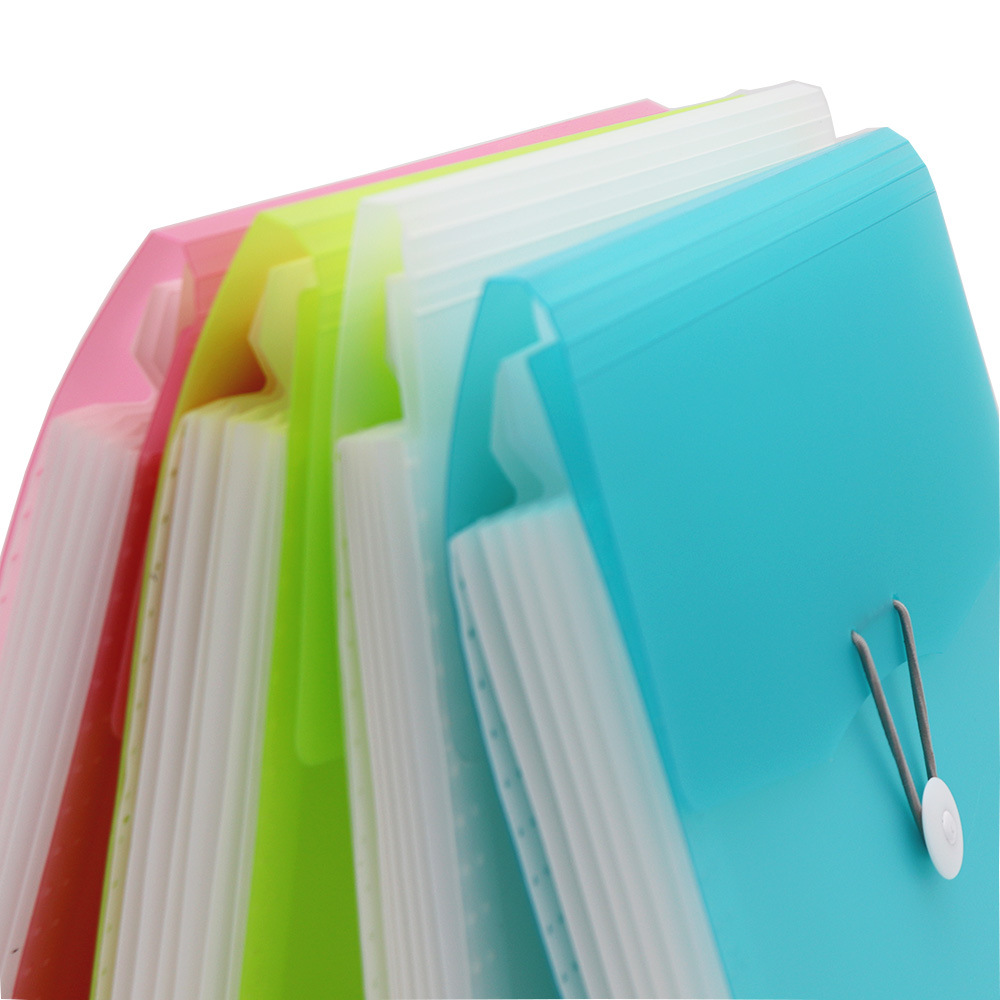 6 Pockets  Document Organizer with File Folder Labels