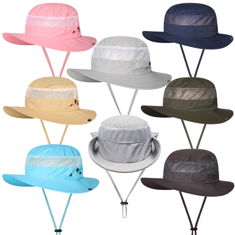 UV Protection Bucket Sun Hat W/ Wide Brim